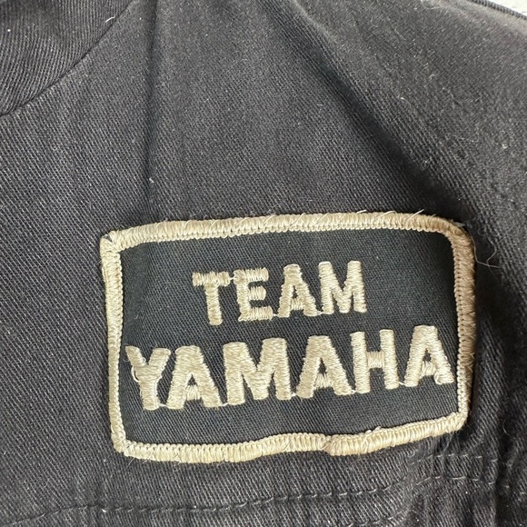 BILT IRON WORKERS Size Small Women Black Denim Motorcycle Jacket Team Yamaha - Picture 8 of 14